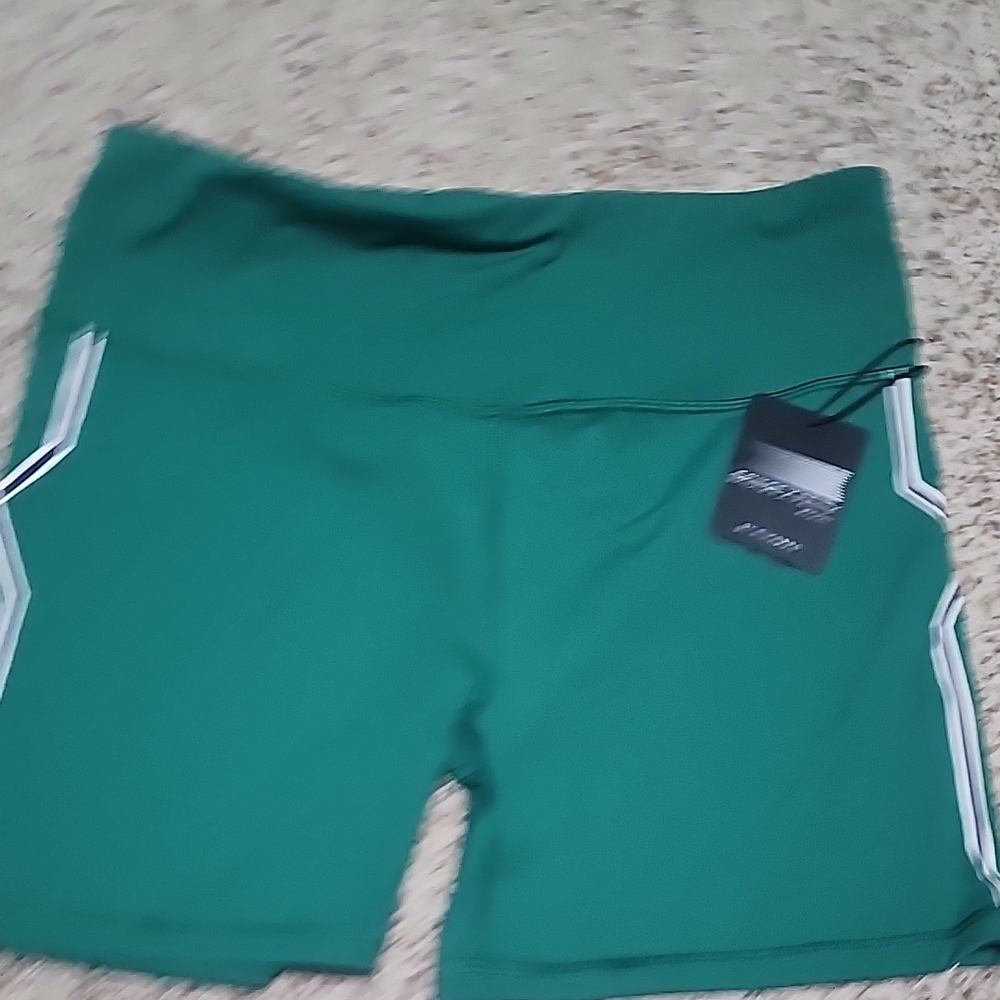 Green Women's Shorts